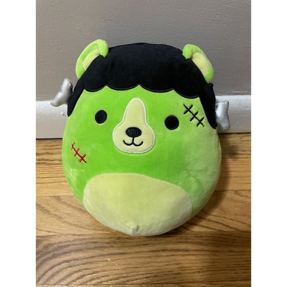 Squishmallow Len the Frankenstein Bear‎ 8 inch - Picture 1 of 5